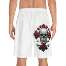 Men's Board Shorts - White