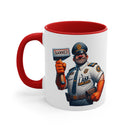 "Compliance Officer" Accent Coffee Mug, 11oz