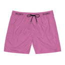 Men's Mid-Length Swim Shorts - Light Pink