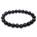 8mm Blue Goldstone Bracelet - Skull & Barrel Co.