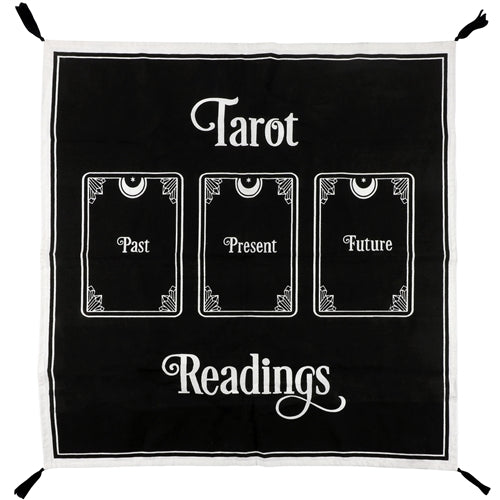 3-Card Tarot Spread Altar Cloth - Skull & Barrel Co.