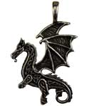 Celtic Dragon amulet