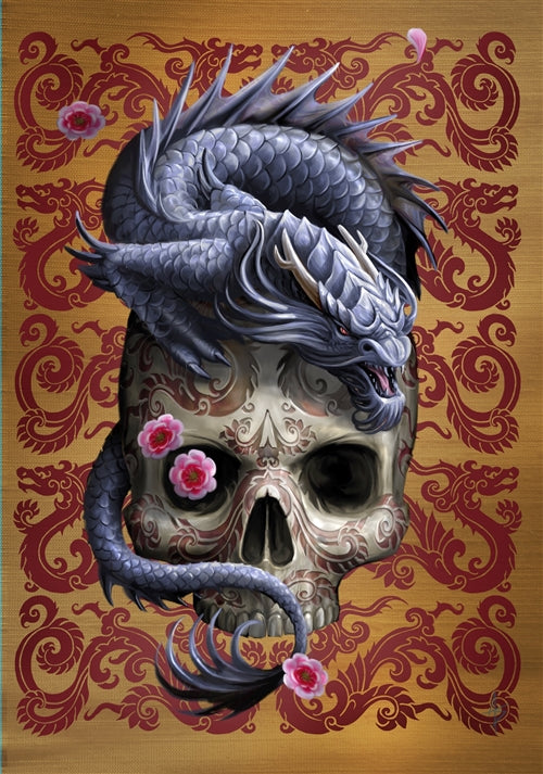 Oriental Dragon Cards - 6 Pack - Skull & Barrel Co.
