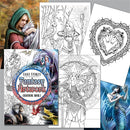 Anne Stokes Fantasy Art Coloring Book 2 - Skull & Barrel Co.