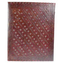 10" x 13" Stone leather blank book w/ latch - Skull & Barrel Co.