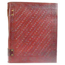 10" x 13" Tree leather blank book w/ latch - Skull & Barrel Co.