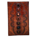 14"x22" 7 Stone leather blank book - Skull & Barrel Co.