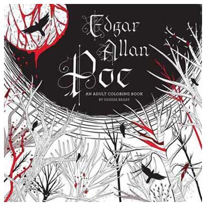 Edgar Allen Poe coloring book