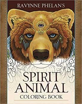 Spirit Animal coloring book by Ravynne Phelan's - Skull & Barrel Co.