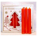 1/2" Orange Chime Candle 20 pack - Skull & Barrel Co.