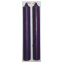 1/2" Purple Chime Candle 20 pack - Skull & Barrel Co.