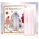 1/2" White Chime Candle 20 pack - Skull & Barrel Co.