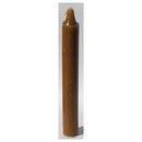 Brown 6" Taper Candle