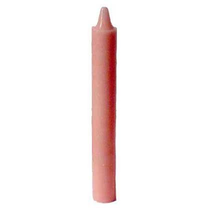 Pink 6" Taper Candle