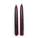 7" Dark Red taper pair
