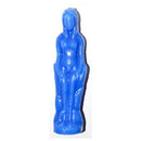 Blue Female candle 7"