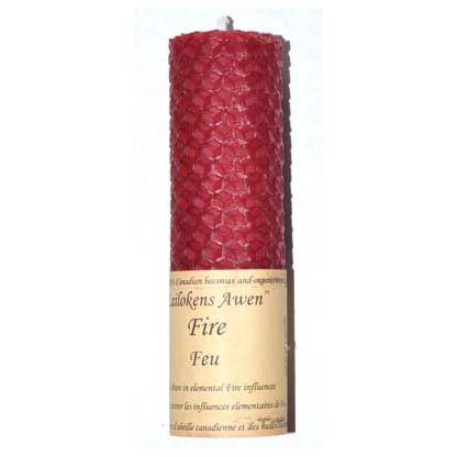 4 1/4" Fire Lailokens Awen candle