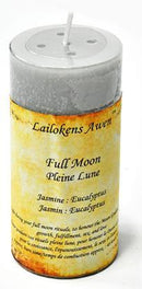 4" Full Moon scented Lailokens Awen candle - Skull & Barrel Co.