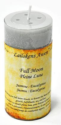 4" Full Moon scented Lailokens Awen candle - Skull & Barrel Co.