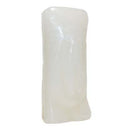 6 1/2" White Female Gender candle
