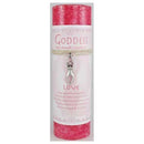 Love Pillar Candle with Goddess Necklace