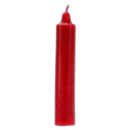 9" Red pillar candle