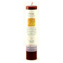 Courage Reiki Charged pillar candle