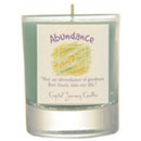 Abundance soy votive candle