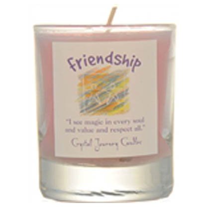 Friendship soy votive candle