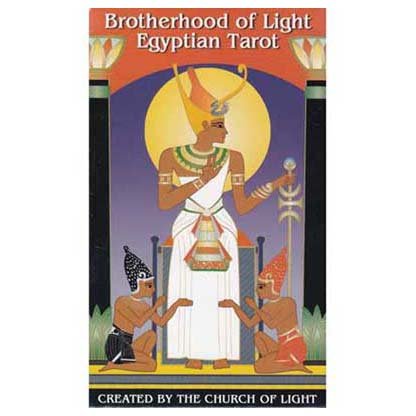 Brotherhood of Light Egyptian tarot deck by Church of Light