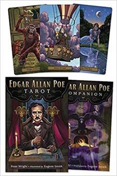Edgar Allan Poe tarot deck & book by Wright & Smith - Skull & Barrel Co.