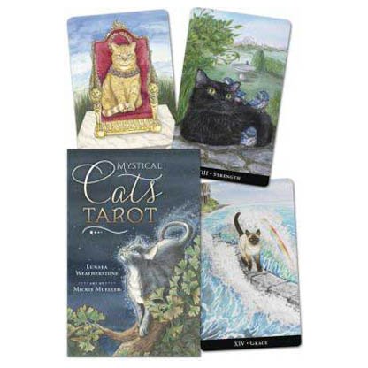 Mystic Cats tarot (book and deck) by Weatherstone & Muller