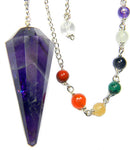 Amethyst Chakra Pendulum - Skull & Barrel Co.