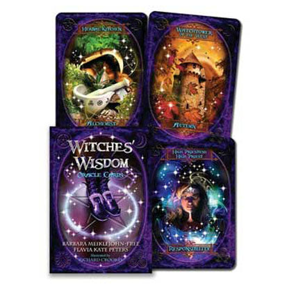 Witches' Wisdom oracle by Meiklejohn-Free & Peters