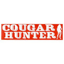 Cougar Hunter bumper sticker