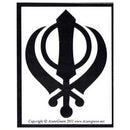 Khanda bumper sticker
