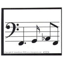 Music Line bumper sticker