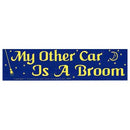 My Other Car Is A Broom bumper sticker