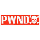 PWND bumper sticker