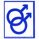 Male/Male bumper sticker