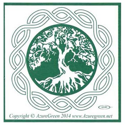 Tree bumper sticker