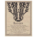 Badger Prayer poster