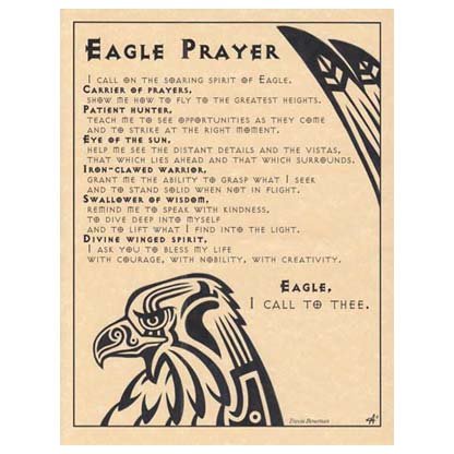 Eagle Prayer poster