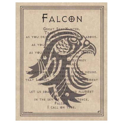 Falcon Prayer poster