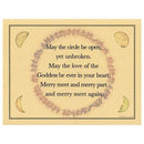 May The Circle Be Open Yet Unbroken poster