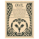Owl poster