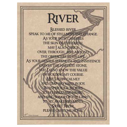 River Prayer poster