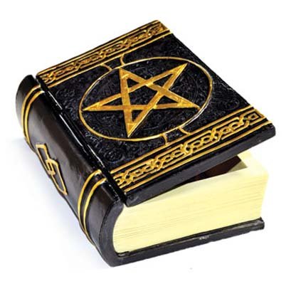 4" x 5 3/4" Pentagram Book box