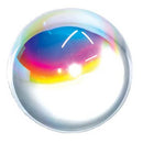 80mm Aurora gazing ball