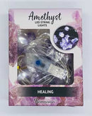6.5 ft LED light string Healing (amethyst)